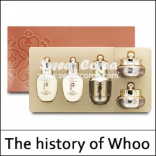 [The History Of Whoo] (sg) Cheongidan Radiant 5pcs Special Gift Set / 천기단 화현 5종 / (sgL) 61(541)/451(41) / 581(861)50(3) / 18,700 won(R)