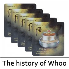 [The History Of Whoo] (sg) Cheongidan Radiant Regenerating Cream 1ml*120ea (Total 120ml) / 천기단 화현 크림 / 132(12)02(7) / 27,720 won(R) 
