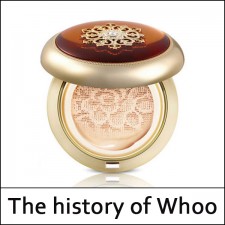 [The History Of Whoo] ★ Sale 45% ★ (tt) Cheongidan Radiant Essence Cushion 15g(+Refill 15g) Set / With Sample / Hwahyun / 27550(2) / 110,000 won(2) / 부피무게