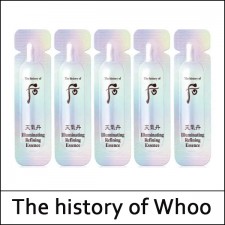 [The History Of Whoo] (sg) Cheongidan Illuminating Refining Essence 1ml*120ea(Total 120ml) / 화현 리파이닝에센스 / (sgL) 121(11) / 341(31)45(8) / 20,800 won(R)