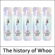 [The History Of Whoo] (sg) Cheongidan Illuminating Refining Essence 1ml*120ea(Total 120ml) / 화현 리파이닝에센스 / 561(51)25(8) / 20,625 won(R)