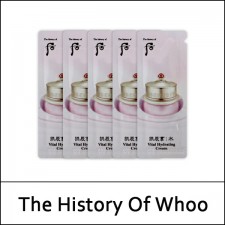 [The History Of Whoo] (sg) Gongjinhyang Soo Vital Hydrating Cream 1ml*120ea(Total 120ml) / 수연 진 크림 / 501(59)/11(01)35(7) / 14,900 won(R) 