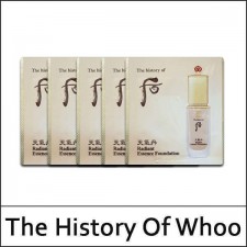 [The History Of Whoo] (sgL) Cheongidan Radiant Essence Foundation #21 1ml*120ea(Total 120ml) / 화현 에센스 파운데이션 / 561(51)03(7) / 21,500 won(R) 