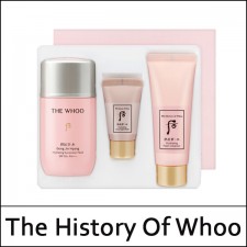 [The History Of Whoo] ★ Sale 59% ★ (sg) Gongjinhyang Soo Hydrating Sunscreen Fluid Special Set / (sgL) 981(271)01(5) / 52,000 won() / 소비자가 인상