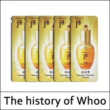 [The History Of Whoo] (sg) Gongjinhyang Intensive Nutritive Essence 1ml*120ea(Total 120ml) / 기앤진 / 341(31)25(8) / 18,000 won(R)