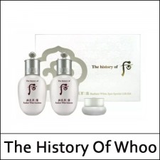 [The History Of Whoo] (sg) Gongjinhyang Seol Radiant White 3pcs Special Gift Kit / 35(84)50(12) / 5,600 won(R)