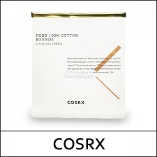[COSRX] ★ Big Sale 44% ★ (gd) Pure 100% Cotton Rounds (80ea) 1 Pack / Box 40 / (lm) / 8,500 won(8) / 부피무게