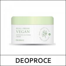 [DEOPROCE] (ov) Real Fresh Vegan Intensive Soothing Cream 100g / New 2023 / 9350(9) / 4,070 won(R) / Sold out