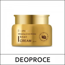 [DEOPROCE] (ov) Whitening & Anti-Wrinkle Snail Cream 100ml / Whitening and Anti-Wrinkle / 7325(7) / 4,600 won(R) / S