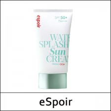 [eSpoir] ★ Sale 43% ★ (tt) Water Splash Sun Cream Fresh Cica 60ml / 12150(16) / 22,000 won()