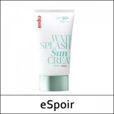 [eSpoir] ★ Sale 44% ★ (tt) Water Splash Sun Cream Fresh Cica 60ml / (i) 901 / 12150(16) / 22,000 won()