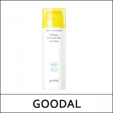 [GOODAL] ★ Sale 48% ★ (a) Green Tangerine Vita C Dark Spot Care Sun Serum 50ml  / Box 40 / (b) 611 / (bo) 321 / 521(16R)52 / 24,000 won()