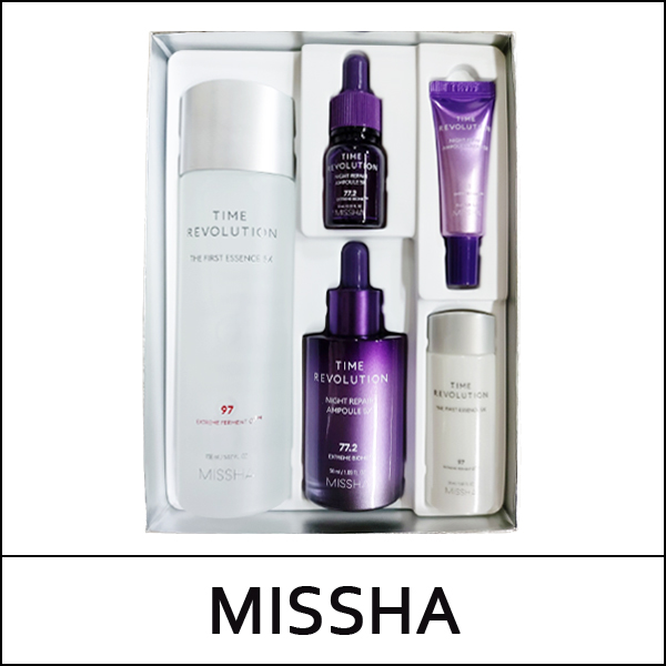 [MISSHA] ★ Sale 55 ★ (hp) Time Revolution Best Seller Set 5X (Essence ...