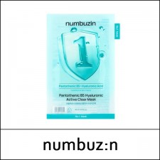 [numbuz:n] numbuzin (bo) No.1 Pantothenic B5 Hyaluronic Active Clear Mask (26ml*4ea) 1 Pack / 0601(6) / 6,700 won(R) 