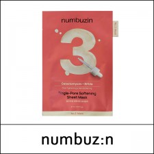 [numbuz:n] numbuzin (bo) No.3 Tingle-Pore Softening Sheet Mask (27ml*4ea) 1 Pack / 0601(6) / 6,700 won(R) 