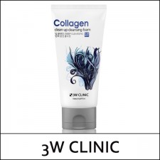 [3W Clinic] 3WClinic ⓑ Collagen Clean Up Cleansing Foam 150ml / 1202(9) / 6,000 won(R) / 단종
