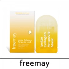 [freemay] ★ Big Sale 75% ★ ⓐ Ionize Collagen Ampoule Mask (30ml * 10ea) 1 Pack / EXP 2025.09 / 7899(3) / 30,000 won() / SO