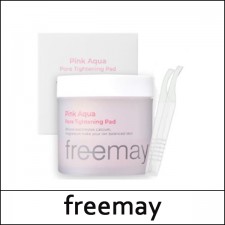 [freemay] ★ Sale 62% ★ ⓐ Pink Aqua Pore Tightening Pad 70pads / 22,000 won