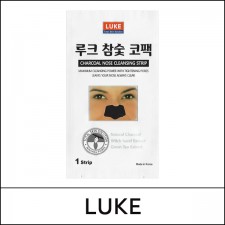 [LUKE] (a) Charcoal Nose Cleansing Strip (10ea) 1 Pack / Nose Pack / Patch type / 51/8101(60) / 2,000 won(R)