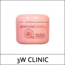 [3W Clinic] (b) Snail Mucus Sleeping Pack 100ml / Healthy and elastic / Box 100 / 9225(10) / 3,600 won(R)