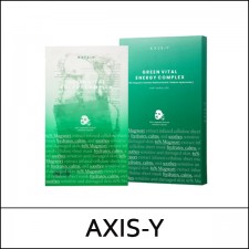 [AXIS-Y] ★ Sale 70% ★ (gd) Mugwort Green Vital Energy Complex Mask (27ml*5ea) 1 Pack / Box 300 / (sc) 69 / 9699(7) / 20,000 won(7)