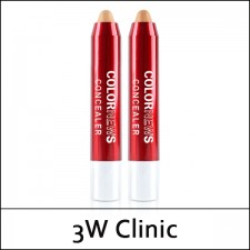 [3W Clinic] (b) Color News Concealer 4g / # 23 / Exp 2025.09 / Stick Concealer / 8199(35) / 500 won(R)