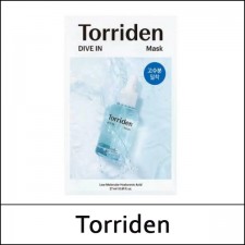 [Torriden] ★ Sale 52% ★ (sc) Dive-In Low Molecular Hyaluronic Acid Mask (27ml*10) 1Pack / 53150(4) / 30,000 won()