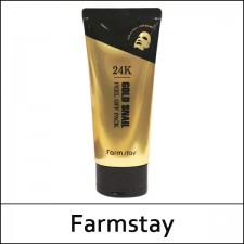 [Farmstay] Farm Stay ⓐ 24K Gold Snail Peel Off Pack 100g / 5315(10) / 4,000 won(R) / Sold Out