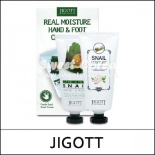 [JIGOTT] (a) Real Moisture Hand & Foot Cream Set (100ml+100ml) 1 Pack / 41/5104(6) / 2,100 won(R)