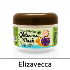 [Elizavecca] ★ Big Sale 95%★ (ho) Milky Piggy Glutinous Mask Snail Cream 100g / EXP 2023.09 / Box 100 / 1799(10) / 39,800 won(10)