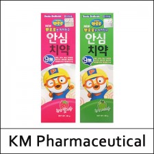 [KM Pharmaceutical] (j) Pororo Toothpaste for Toddler 80g [Apple] / 치카친구 안심치약 / 62(32)15(14) / 3,000 won(R)