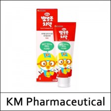 [KM Pharmaceutical] (sg) Pororo Toothpaste for Kids [Apple] 90g / (j)+100 / 31(21)15(12) / 1,700 won(R)