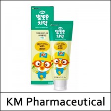 [KM Pharmaceutical] (sg) Pororo Toothpaste for Kids [Melon] 90g / (j)+100 / 31(21)15(12) / 1,700 won(R)