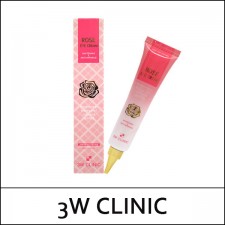 [3W Clinic] 3WClinic ★ Big Sale 81% ★ ⓑ Rose Eye Cream 40ml / Exp 24.01 / FLEA / 6,000 won(R)