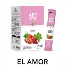 [EL AMOR] (bo) Premium ABC Collagen Jelly Stick (20g*10ea) 1 Pack / 4401(7) / 4,840 won(R)