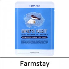[Farmstay] Farm Stay (a) Visible Difference Mask Pack Birds Nest Aqua (23ml*10ea) 1 Pack / 0202(5) / 2,400 won(R)