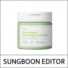 [SUNGBOON EDITOR] (jh) Green Tomato Pore Peeling Jumbo Pad 60Pads(180ml) / Box / 78(97)01(5) / 9,500 won(R)