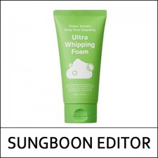 [SUNGBOON EDITOR] (jh) Green Tomato Pore Cleansing Ultra Whipping Foam 120g / Box 60 / (j) / 04(63)02(8) / 4,800 won(R)