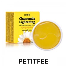 [Petitfee] (js) Chamomile Lightening Hydrogel Eye Mask 84g(60 pieces, 30 pairs) / Exp 2025.06 / Box 72 / (sd) 26 / 9599(8) / 1,000 won(R)