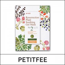 [Petitfee] ★ Sale 69% ★ (sd) Resurrection Plant Soothing Gel Mask (30g*10ea) 1 Pack / 부활초 / 8550(4) / 20,000 won(4)