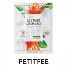 [Petitfee] ★ Big Sale 77% ★ ⓢ Silk Amino Serum Mask (25g*10ea) 1 Pack / Exp 2024.12 / Box 10/40 / (js) 9599(4) / 25,000 won(4)