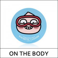 [ON THE BODY] ★ Sale 33% ★ ⓐ Kakao Friends Natural Refresh Tone Up Sun Metal Cushion [Apeach] 15g / 55101(16) / 25,000 won(16)