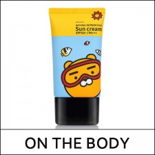 [ON THE BODY] ★ Sale 35% ★ ⓐ Kakao Friends Natural Refresh Face Sun Cream 50ml / 15,000 won()