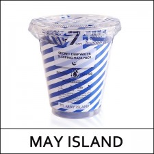 [MAY ISLAND] ★ Sale 72% ★ (s) 7 Days Secret Deep Water Sleeping Mask Pack (5g*12ea) 1 Pack / Box 50 / 15,000 won(12R) / S