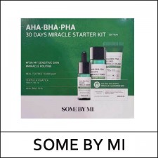 [SOME BY MI] SOMEBYMI ★ Sale 53% ★ (bo) AHA BHA PHA 30 Days Miracle Starter Kit Edition (30g+30ml+10ml+20g) 1 Pack / New 2023 / (bp) 901 / 511(11R)465 / 25,200 won()