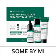 [SOME BY MI] SOMEBYMI ★ Sale 54% ★ (bo) AHA BHA PHA 30 Days Miracle Travel Kit Edition (30g+10ml+20g) 1 Pack / Box 50 / (ho) 29 / 59(10R)45 / 21,600 won()