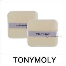 [TONY MOLY] TONYMOLY ★ Sale 10% ★ Flocking Puff (Square) - 2P / 1,500 won